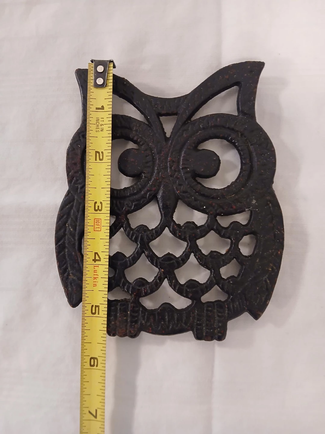 Cast Iron Owl Trivet. Pick up only. - photo 2