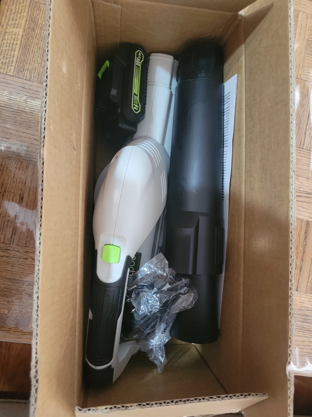 Cordless Leaf Blower w/battery & charger - photo 3