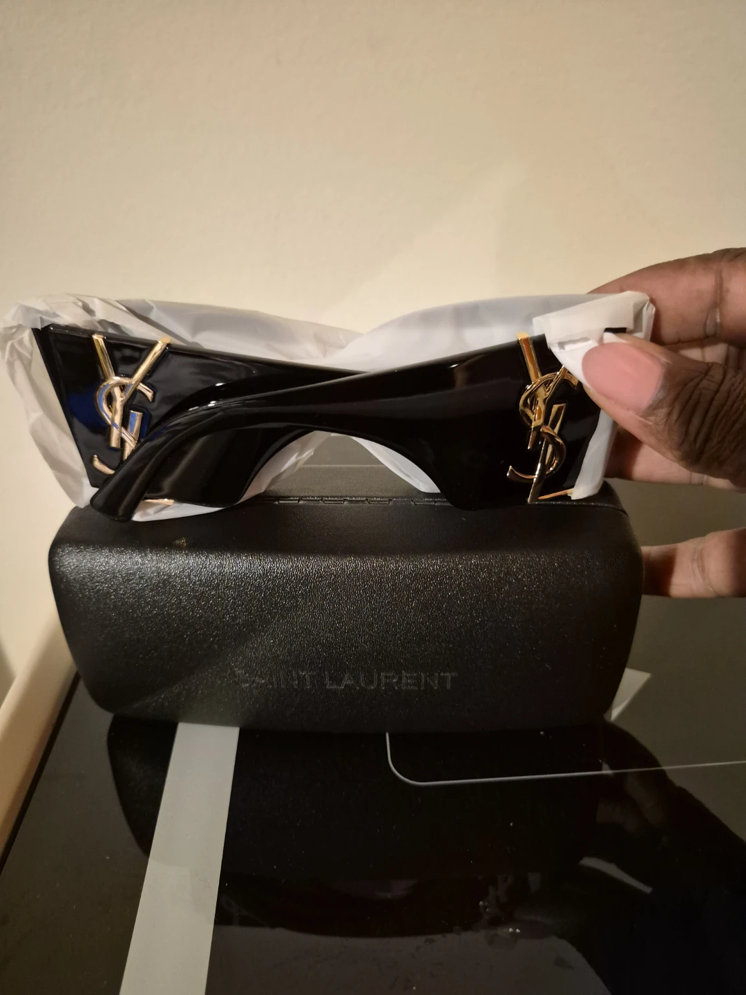 Yves Saint Laurent Black Sunglasses