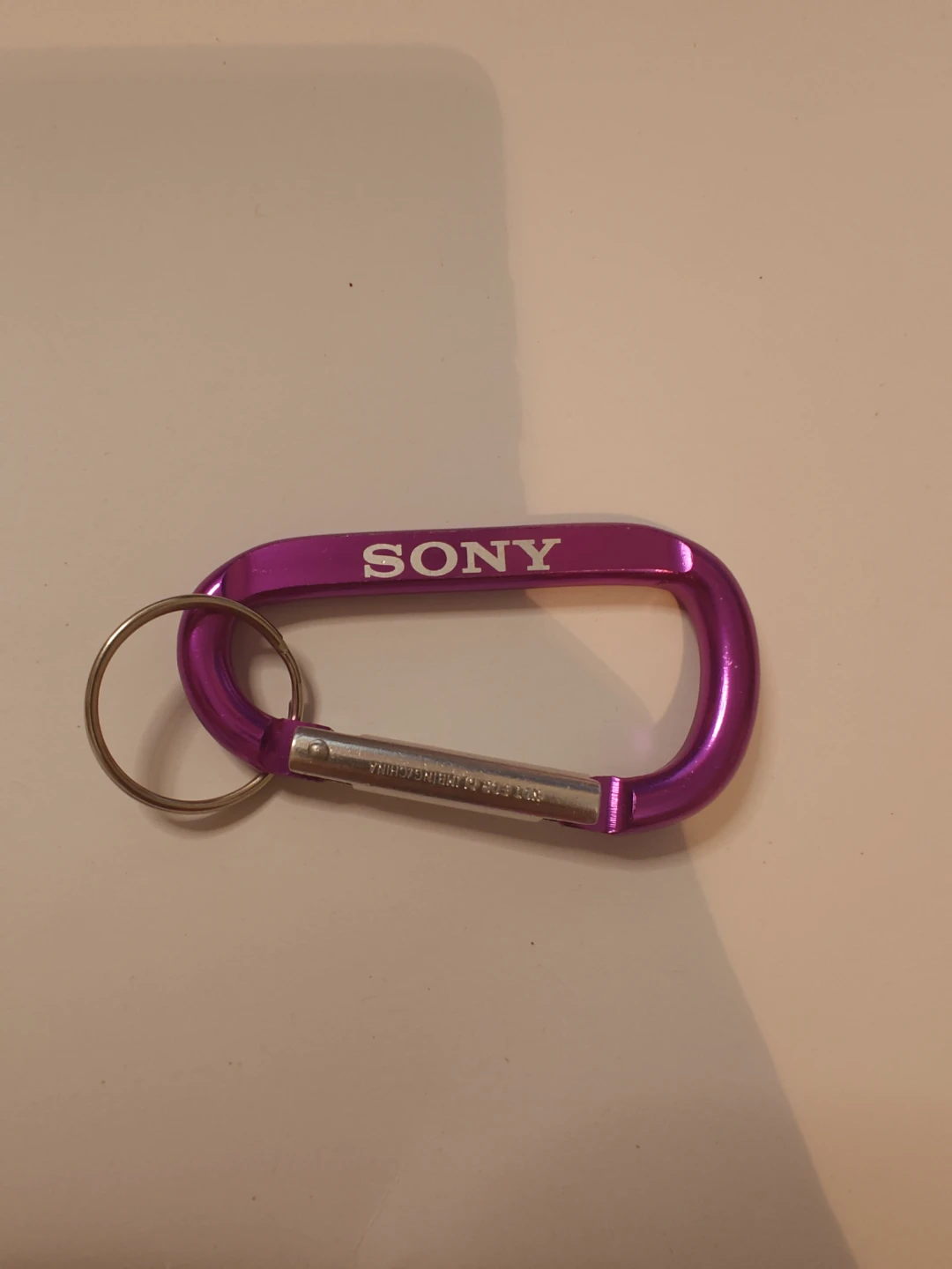 Sony and Inzone Purple Carabiner Keychain Clip - photo 2