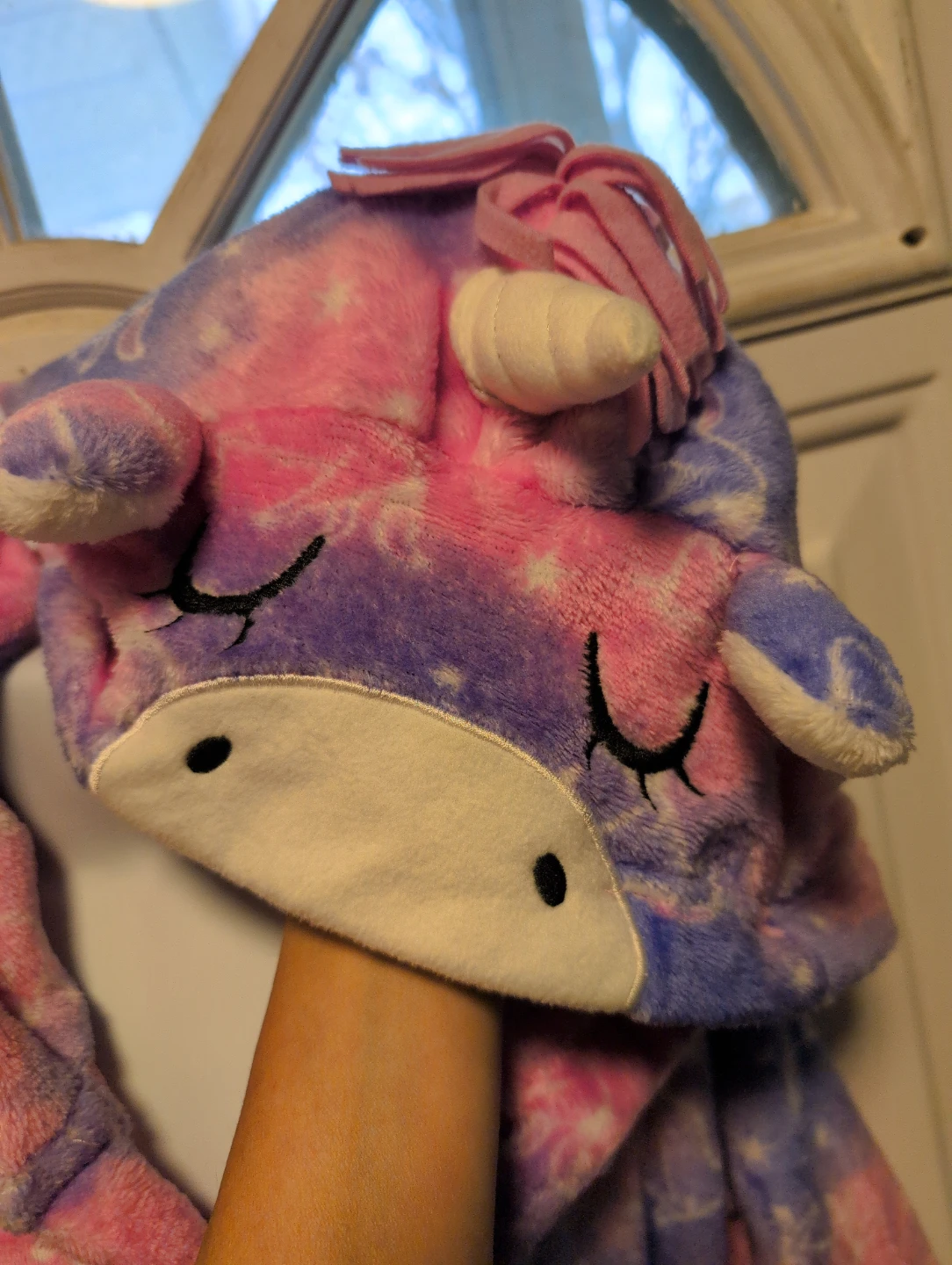 Girls Unicorn Hooded Robe size 10/12 - photo 4