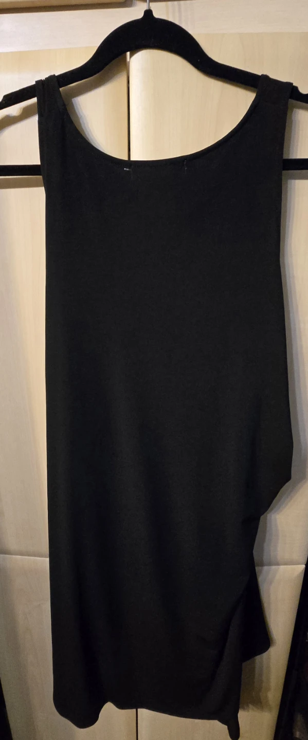 NEW Michael Kors Black Sleeveless Drape Dress [M] - photo 2
