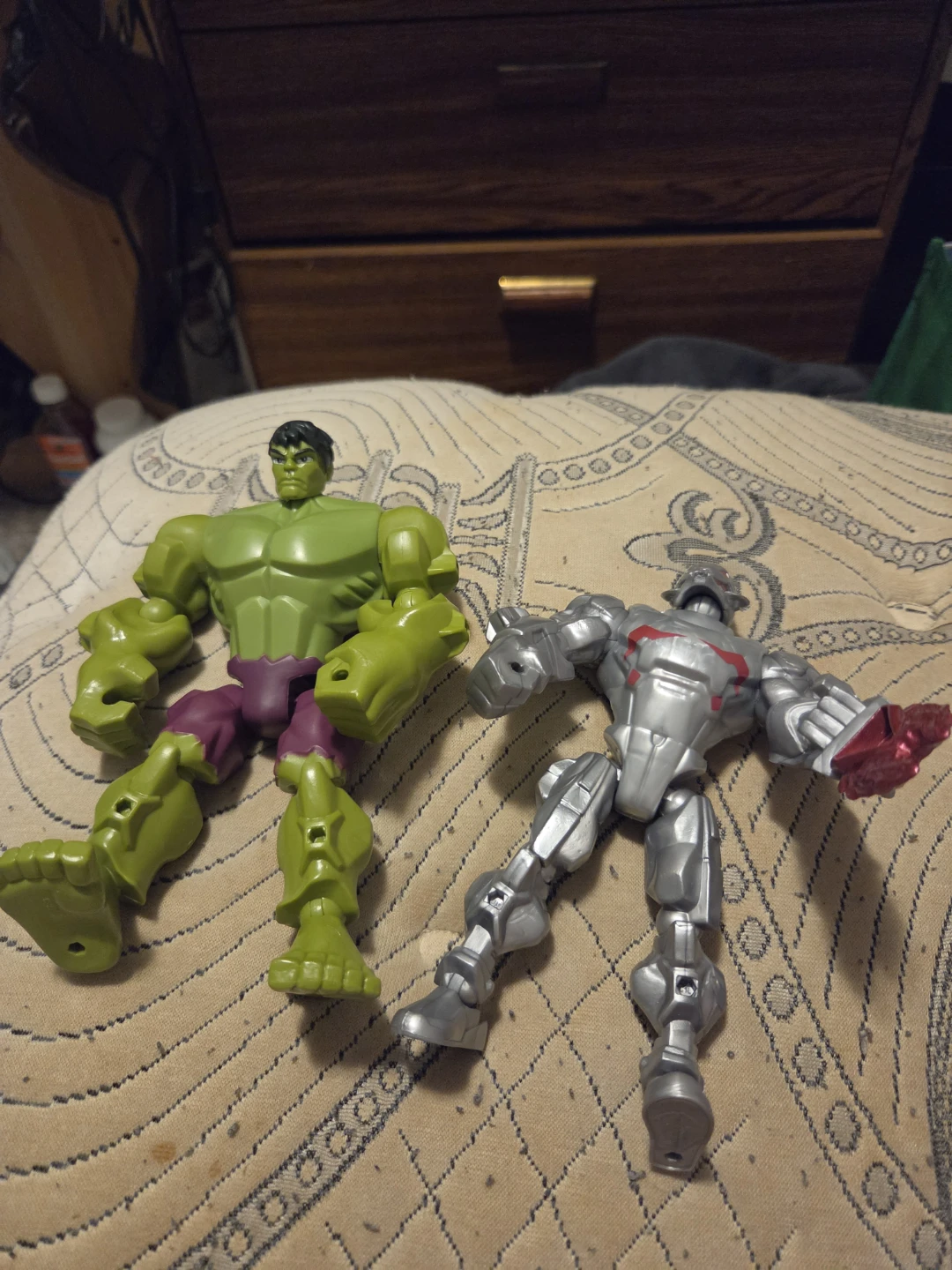 Marvel Hulk and Ultron Action Figures