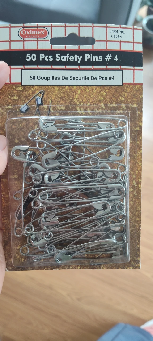Oximex 50 Pcs Safety Pins #4