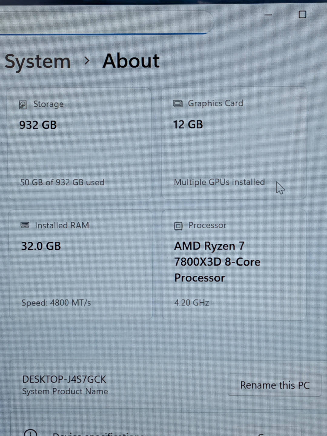 7800X3D + 5070 gaming PC - photo 4