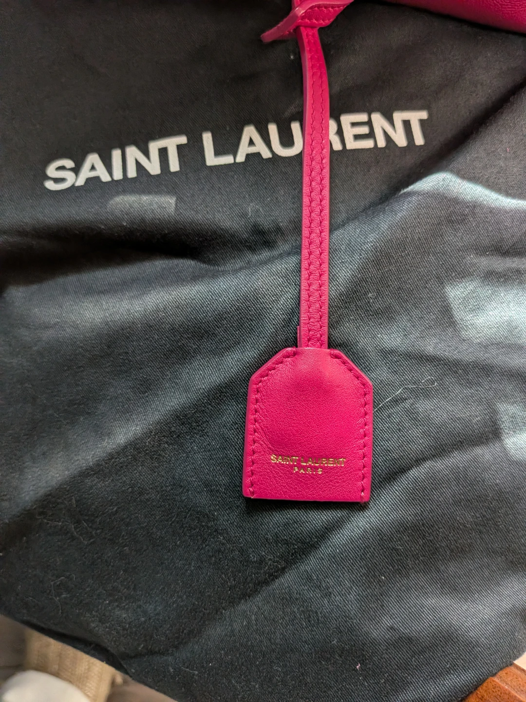 Saint Laurent Pink Leather Handbag - photo 4