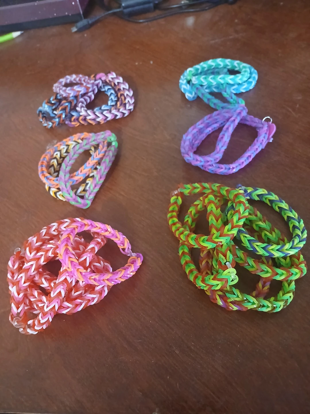 Rainbow Loom Bracelets ⚠️ (please read description) ⚠️ - photo 3
