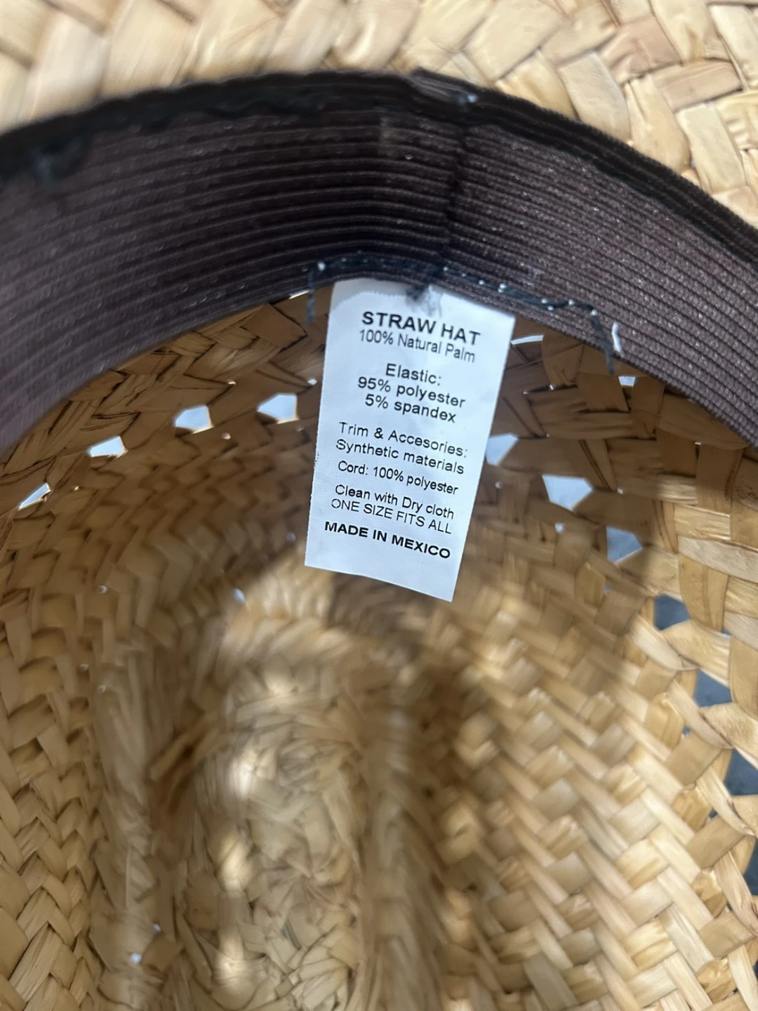 Straw Hat - One Size Fits All - photo 3