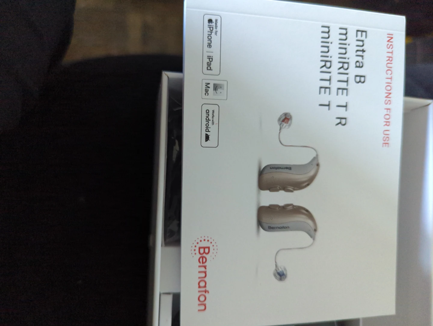 Bernafon Entra B miniRITE T R Hearing Aid - photo 2