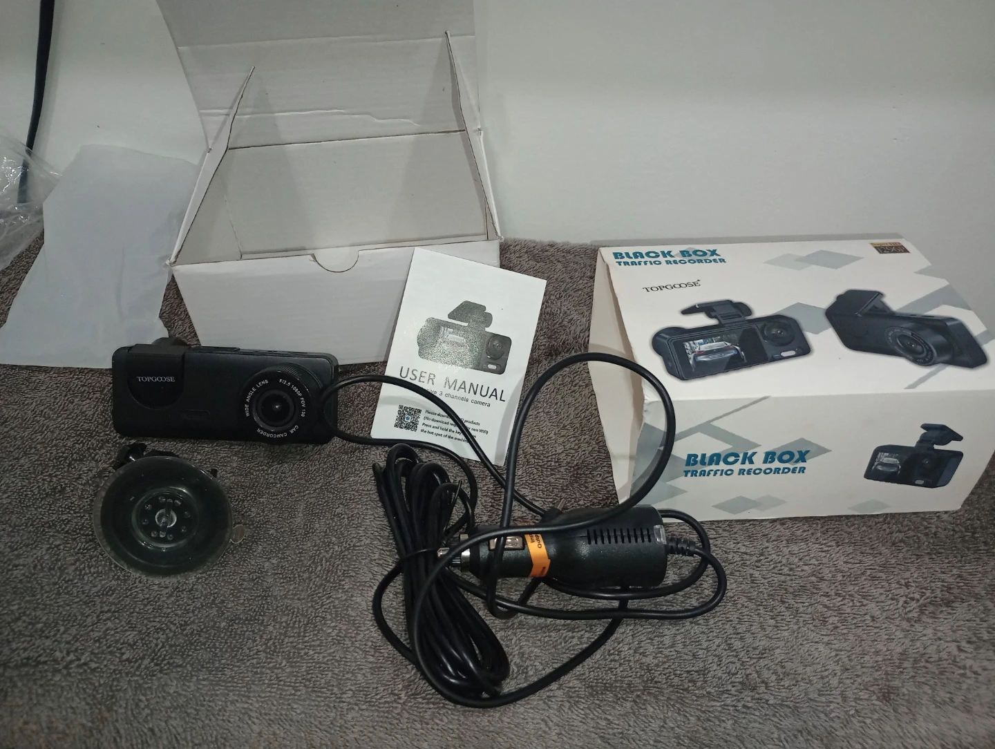 TOPGOOSE BLACK BOX Traffic Recorder