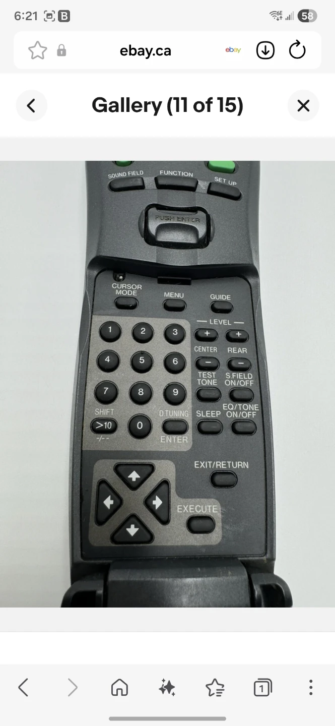 Sony RM-LJ301 Remote Control - photo 2