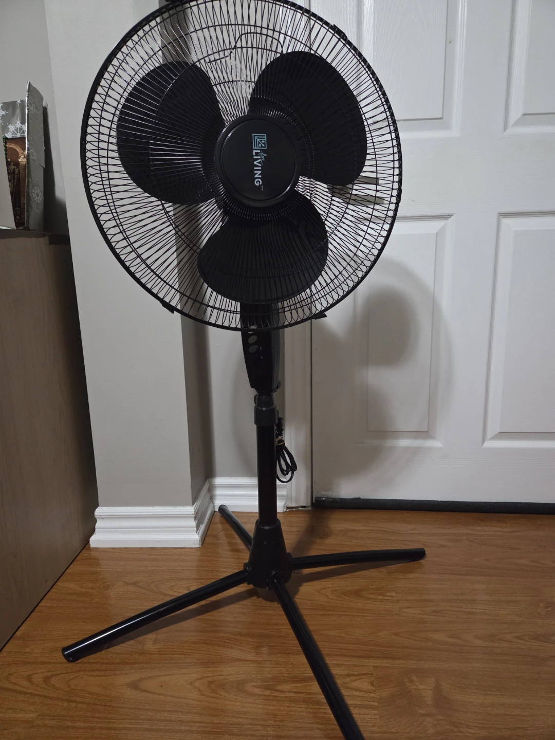 Living Stand Fan- Black- move out sale