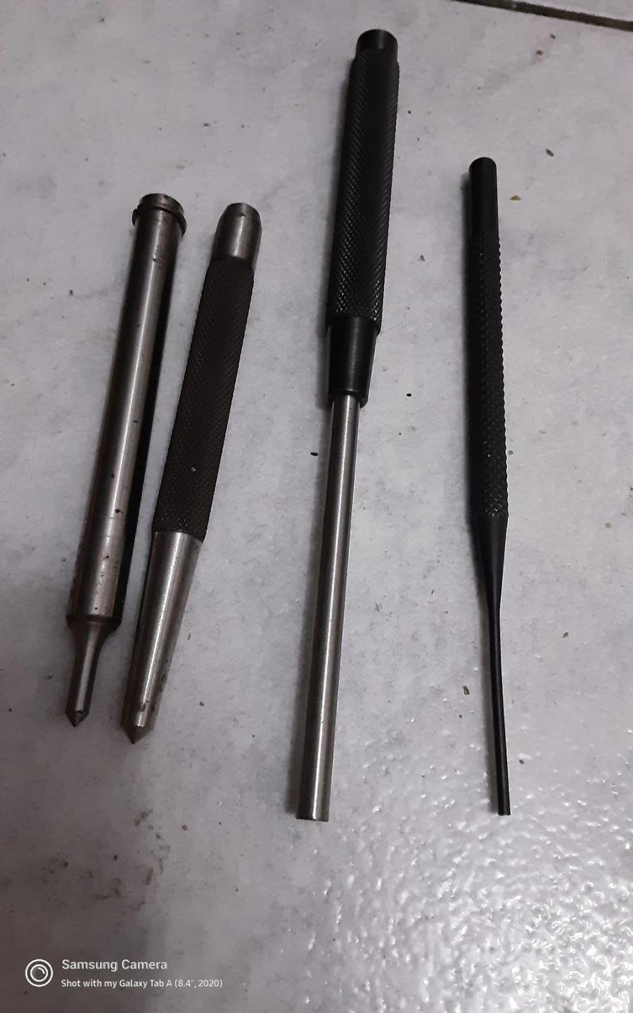 Set of 4 Metal Punches - photo 2