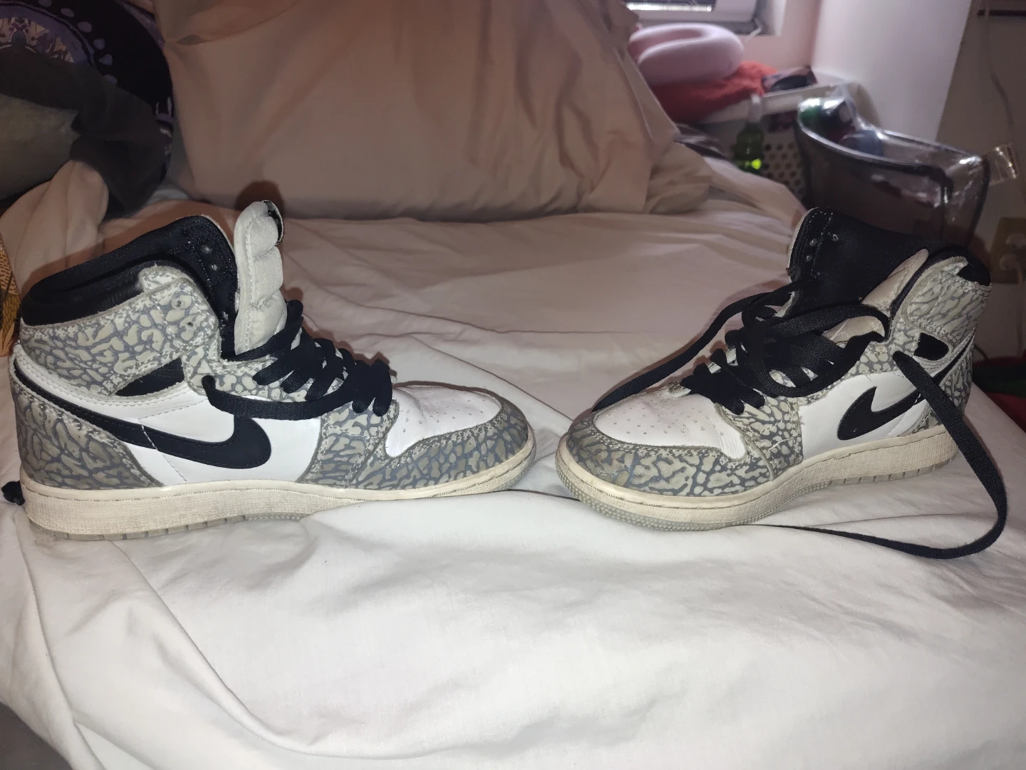 Jordan 1 Retro High OG Elephant Print Sneakers