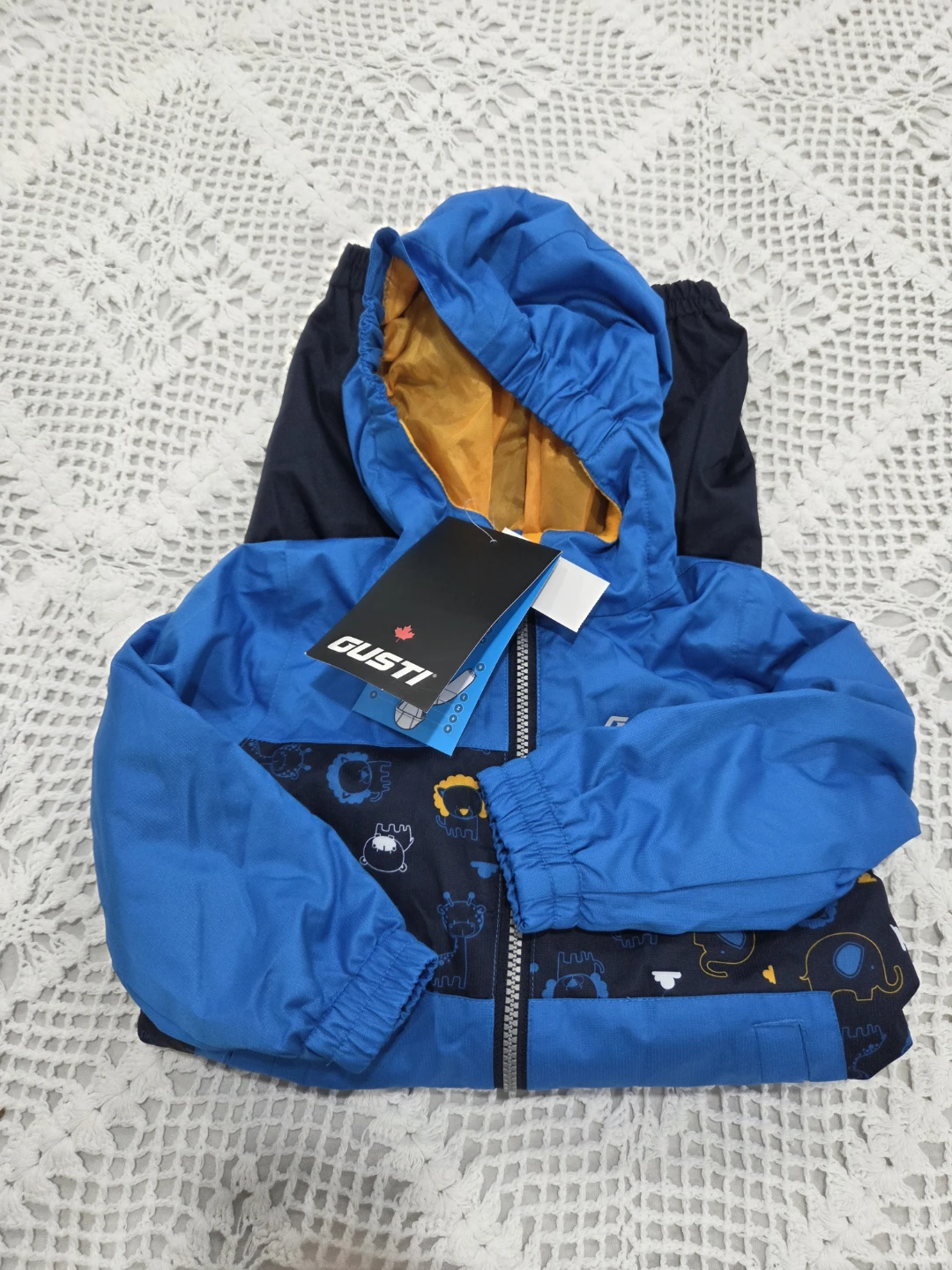 NEW..Gusti Kids Blue Rain Suit - Size 3T - photo 4