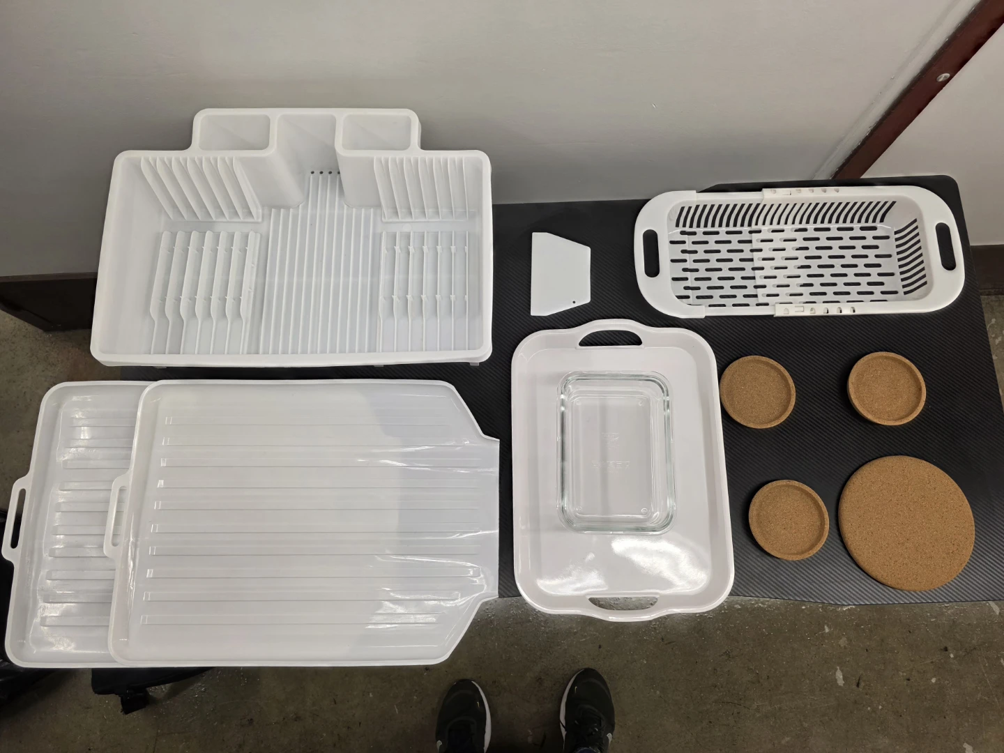 Kitchen cleaning set