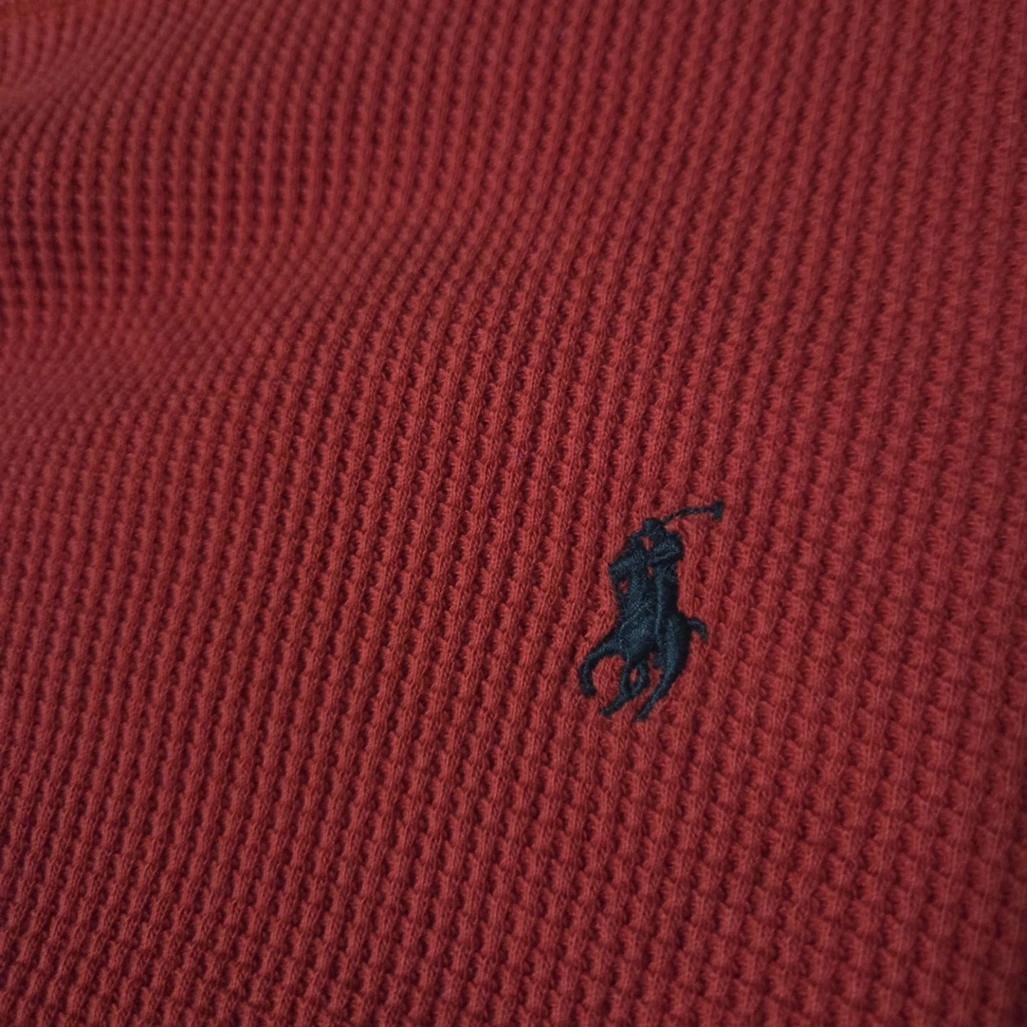 Xl red long sleeve polo ralph lauren - photo 2