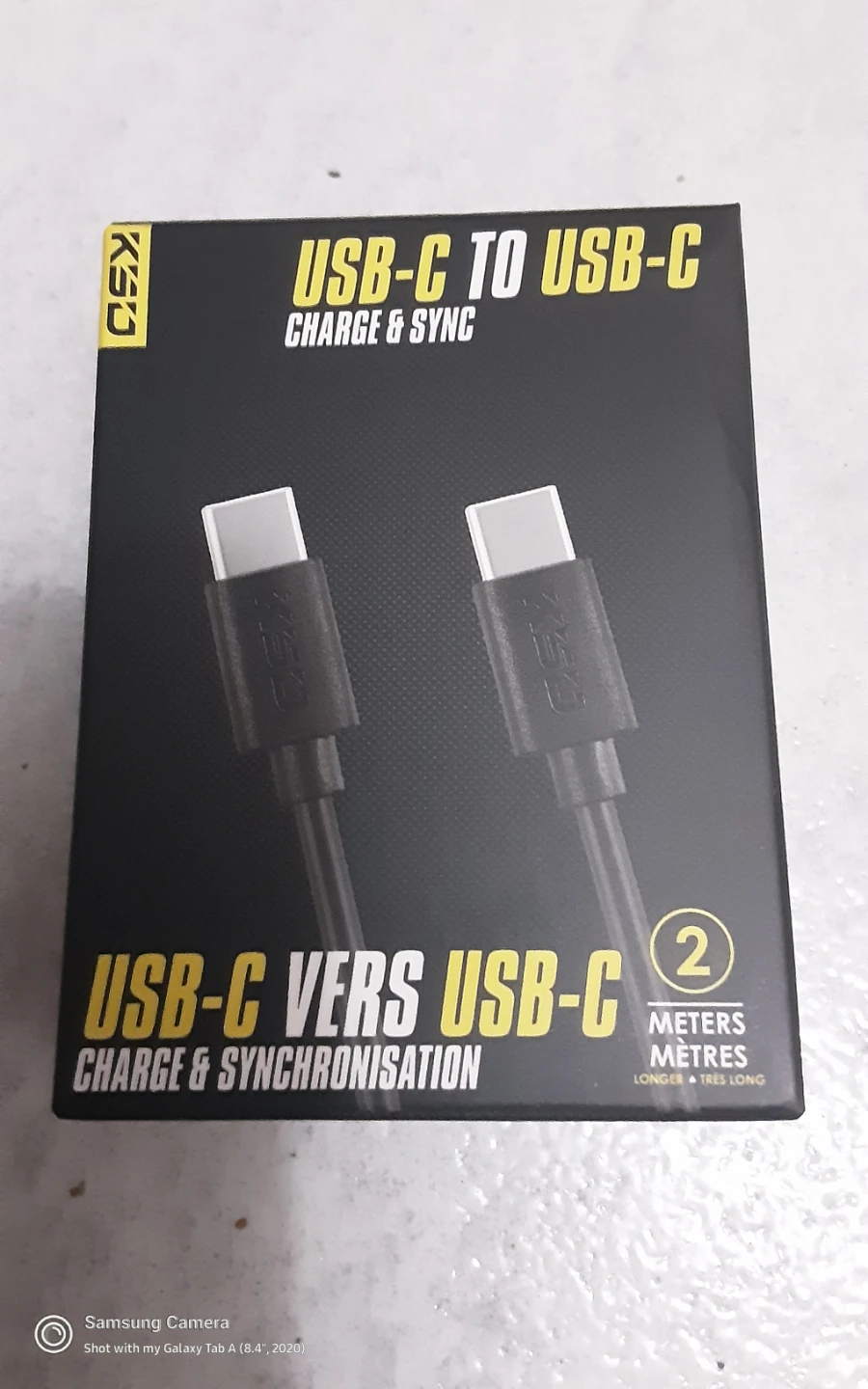 KSO USB-C to USB-C Cable - 2 Meters
