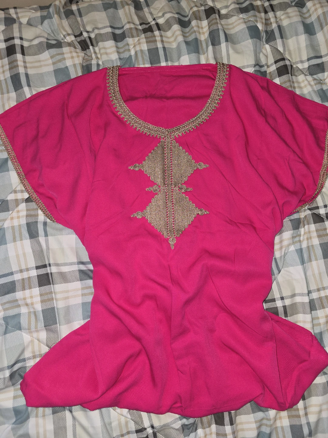 Embroidered Kaftan-Gandoura Tops - Various Colours - photo 3