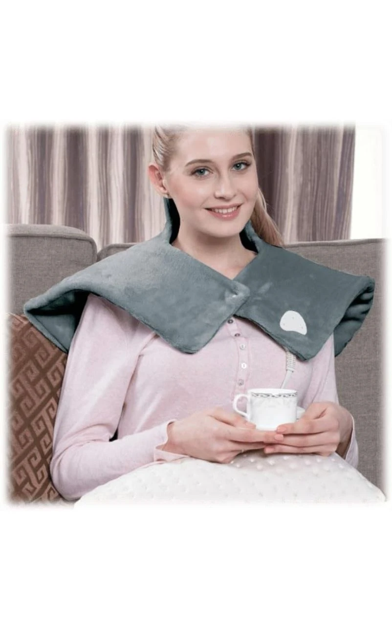 Grey Neck & Shoulder Heating Pad - photo 4
