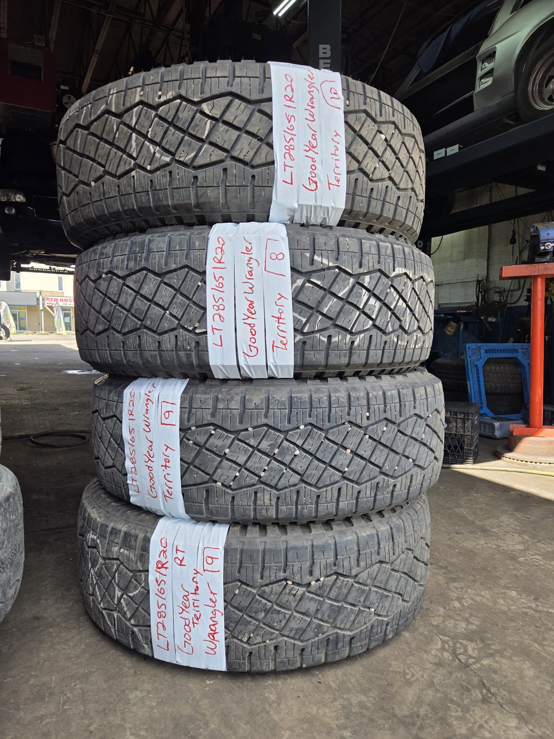 Goodyear Wrangler Territory LT285/65R20 Tires