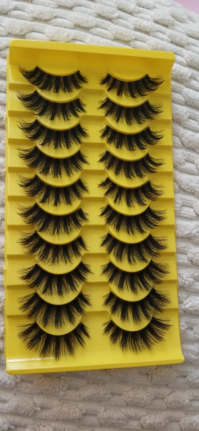 False Eyelashes Kit with Adhesive