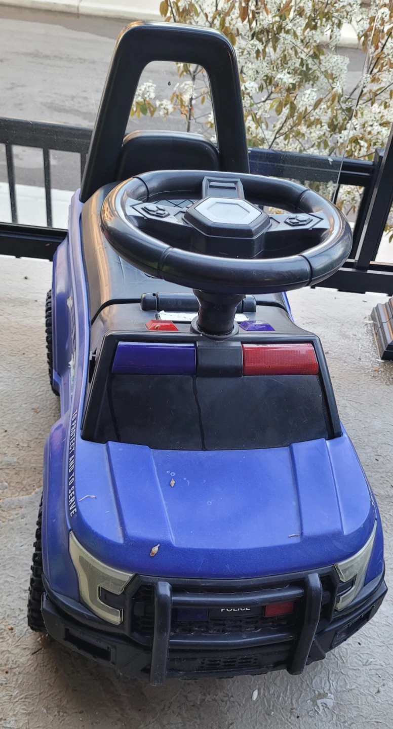 Kids Police Ride-On Car - photo 4