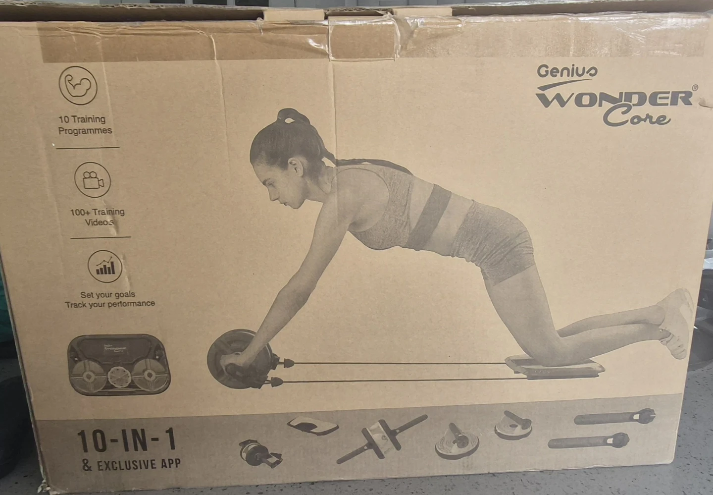 Wonder Core Genius 10-in-1 Home Gym
