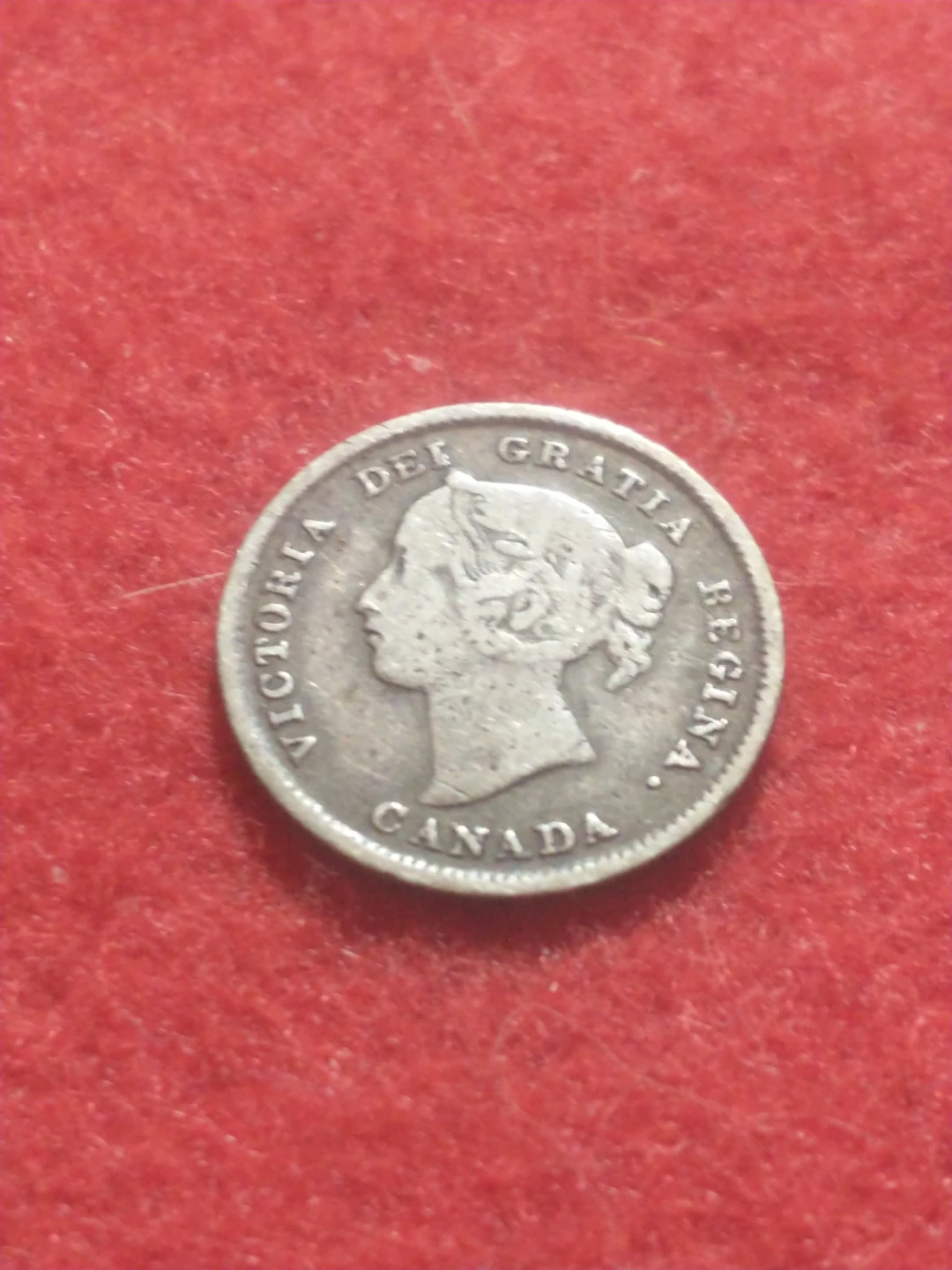 1892 Canada 5 Cents Silver Coin - photo 5
