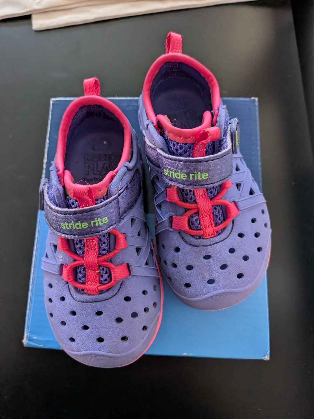 Stride Rite Purple Water Shoes - Toddler Size 5 - photo 2