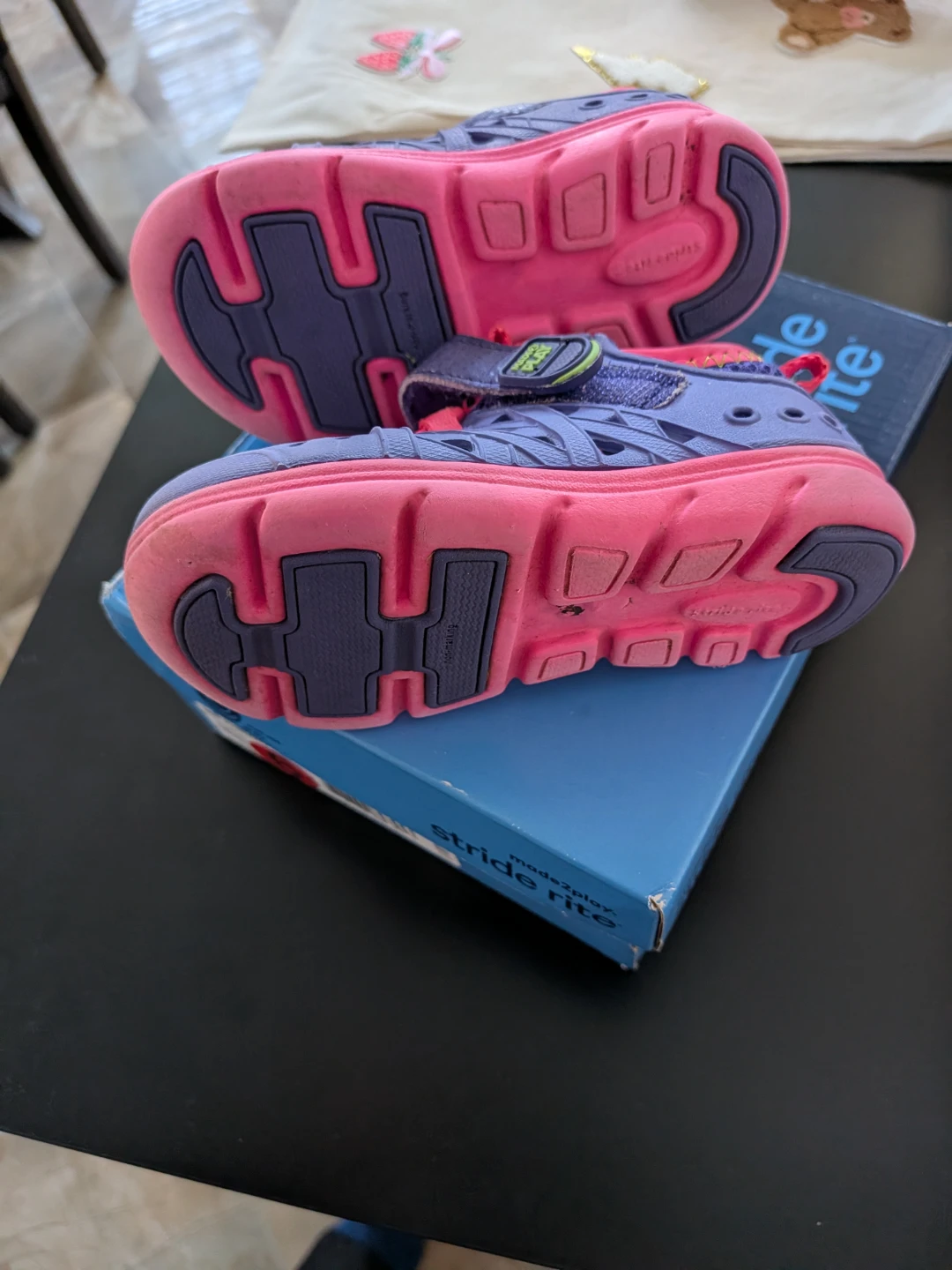 Stride Rite Purple Water Shoes - Toddler Size 5 - photo 3
