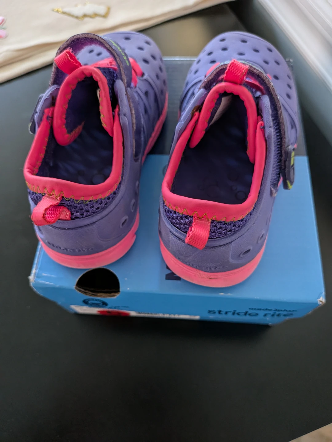 Stride Rite Purple Water Shoes - Toddler Size 5 - photo 4