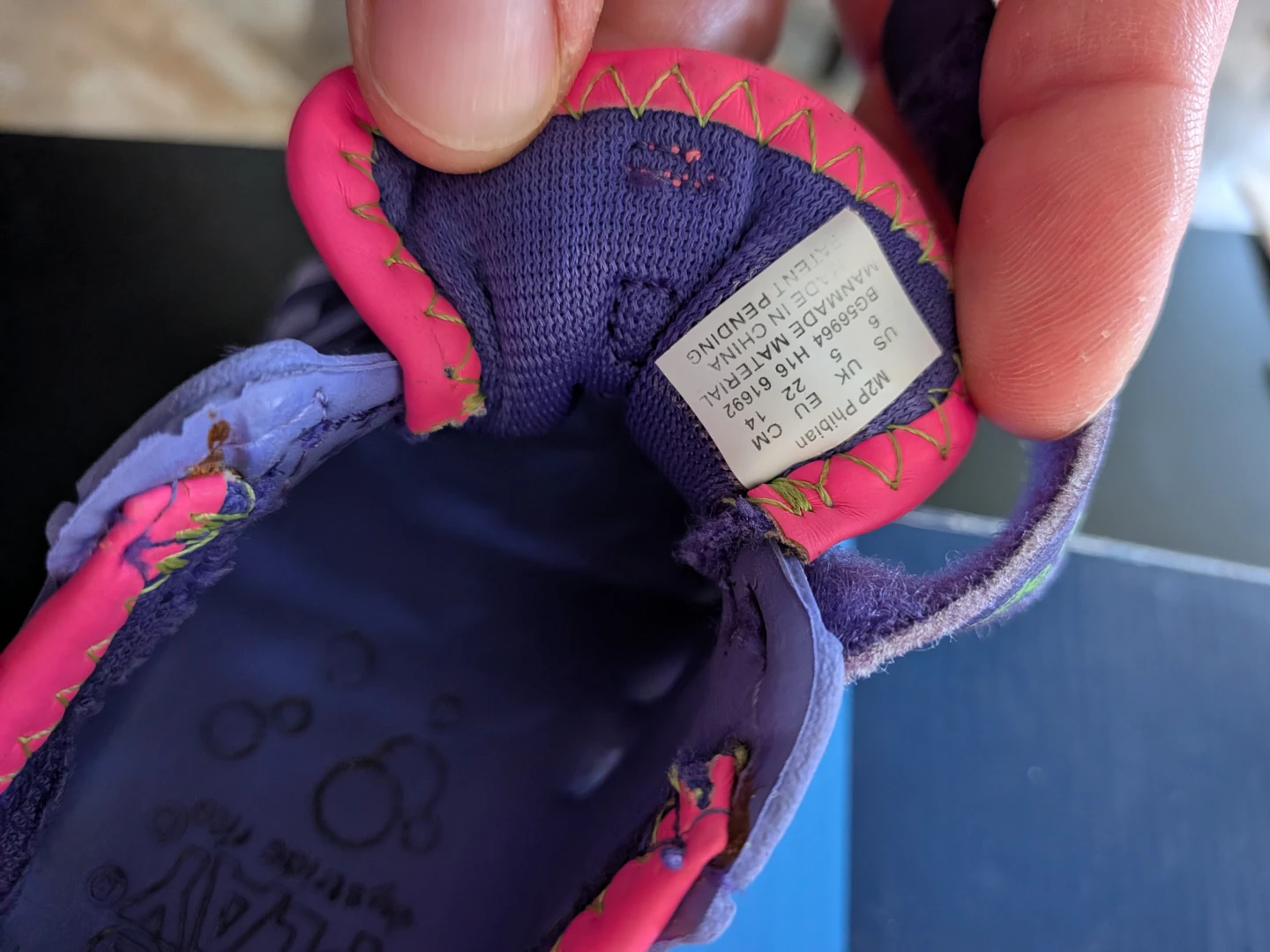 Stride Rite Purple Water Shoes - Toddler Size 5 - photo 5