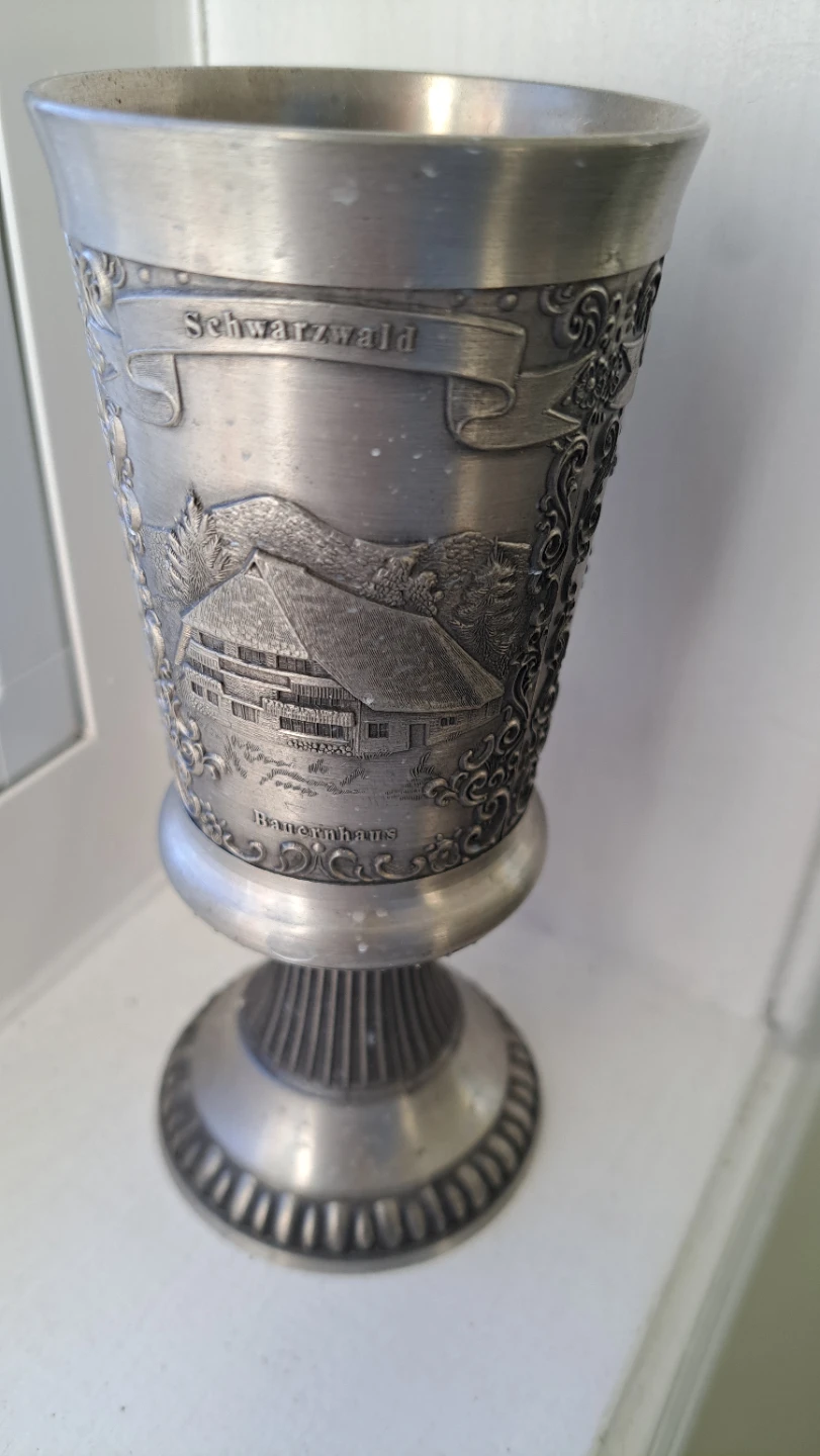 Schwarzwald Pewter Goblet - photo 4