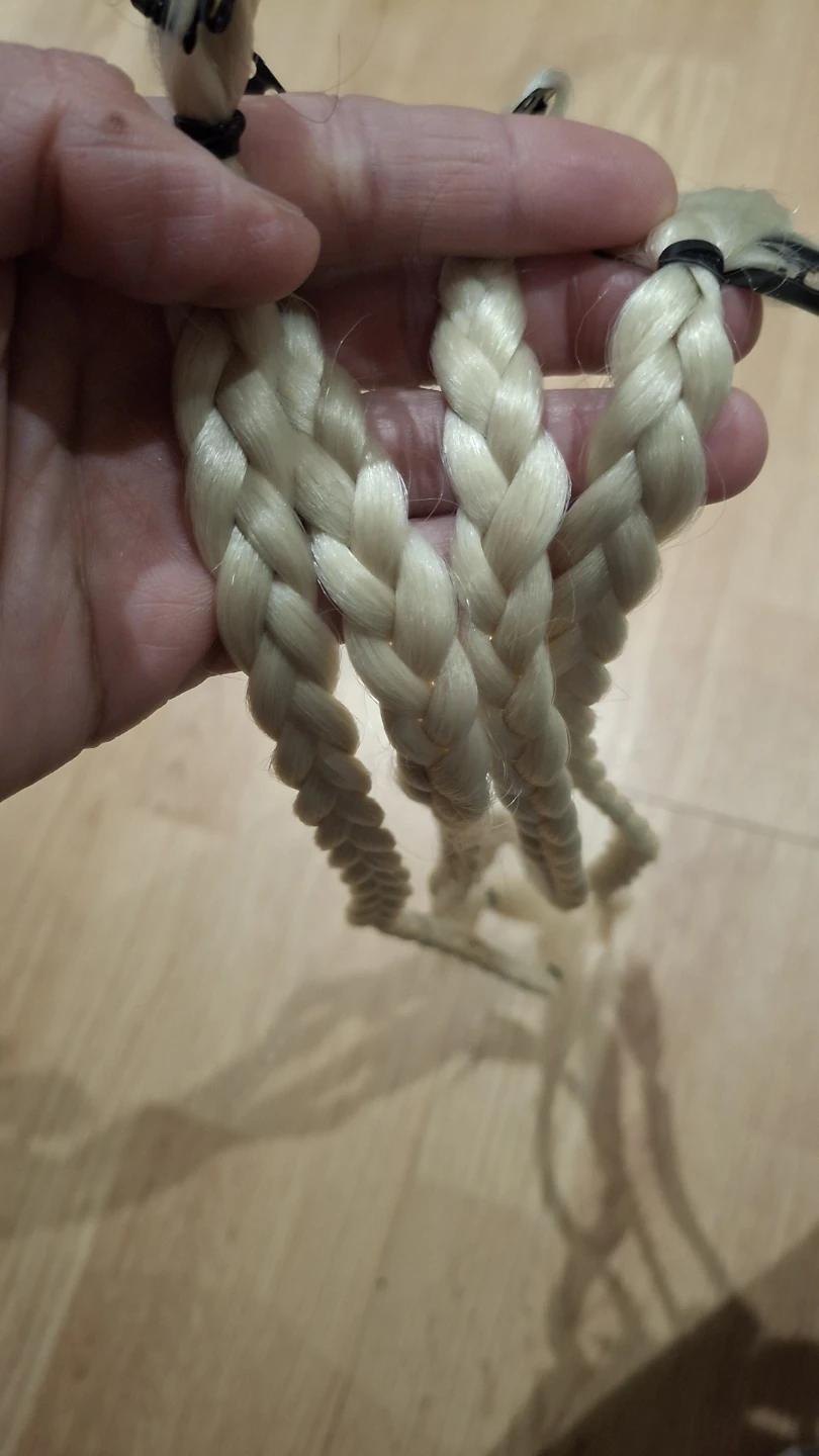 Clip-in Braided Hair Extensions - Blonde - photo 2