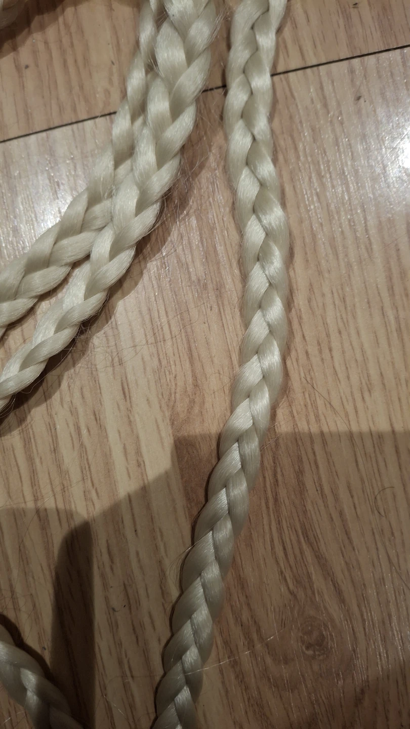 Clip-in Braided Hair Extensions - Blonde - photo 3