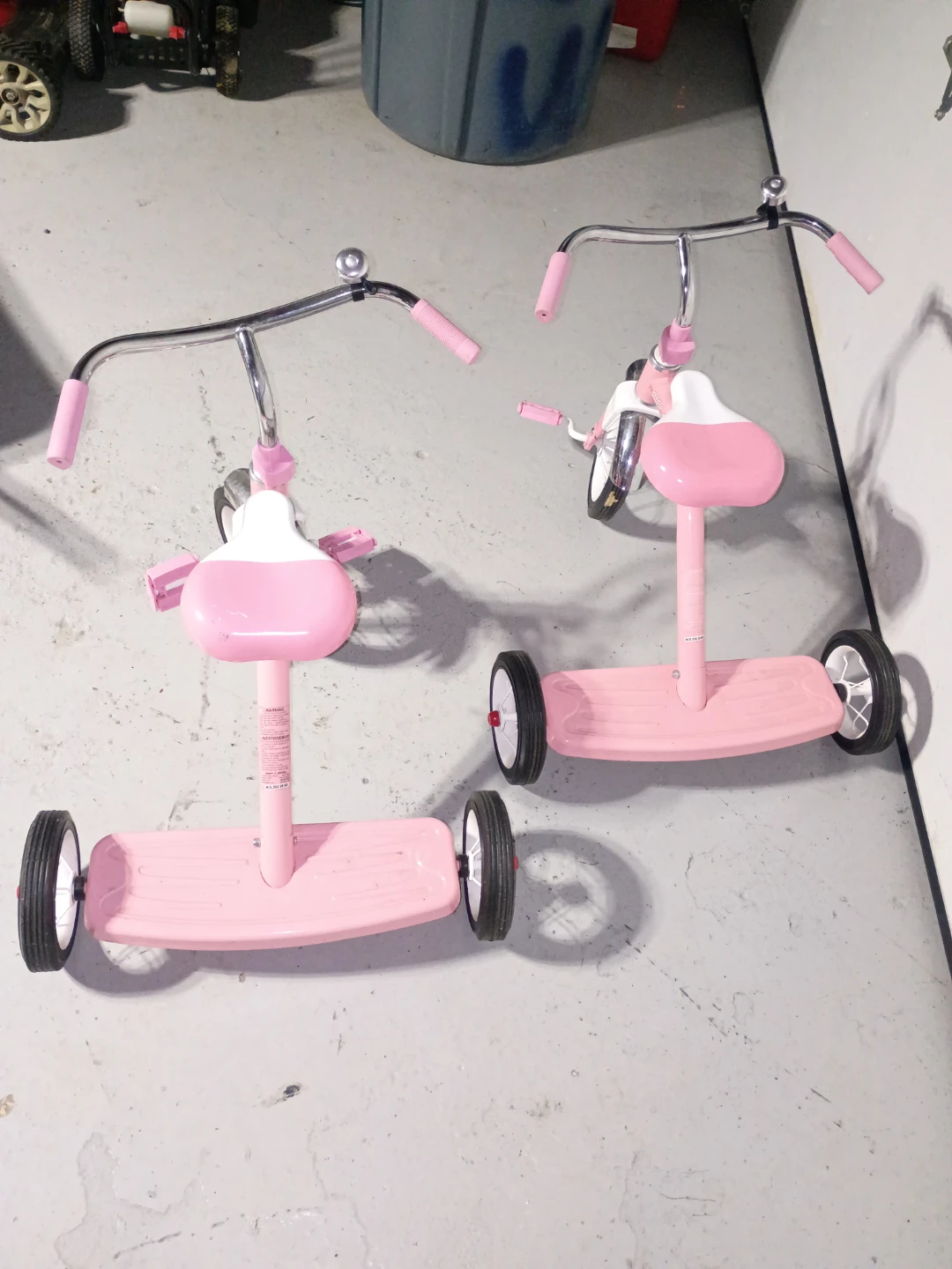 Pink Tricycle Scooters - Set of 2 - photo 3