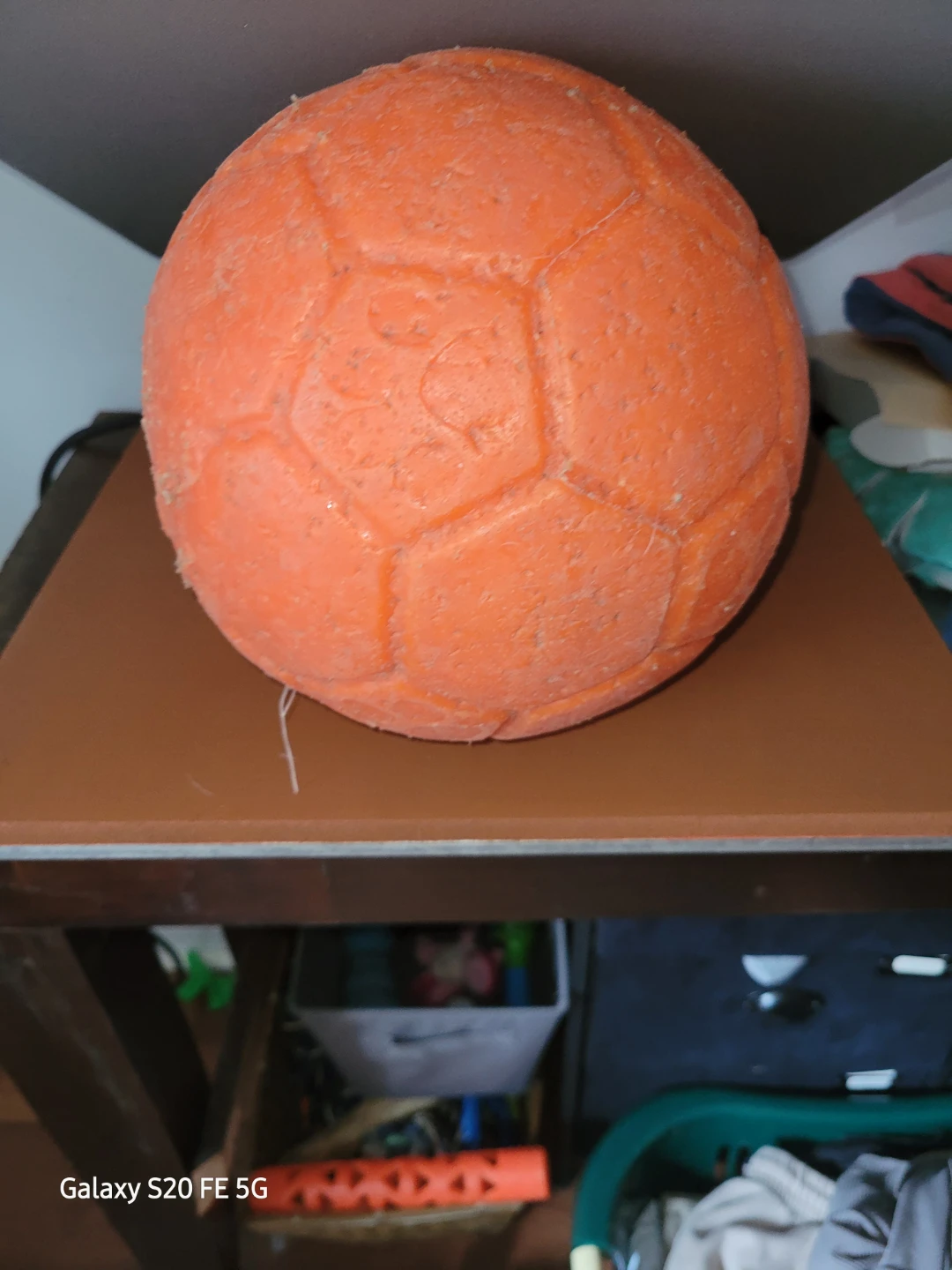 Orange Soccer Ball