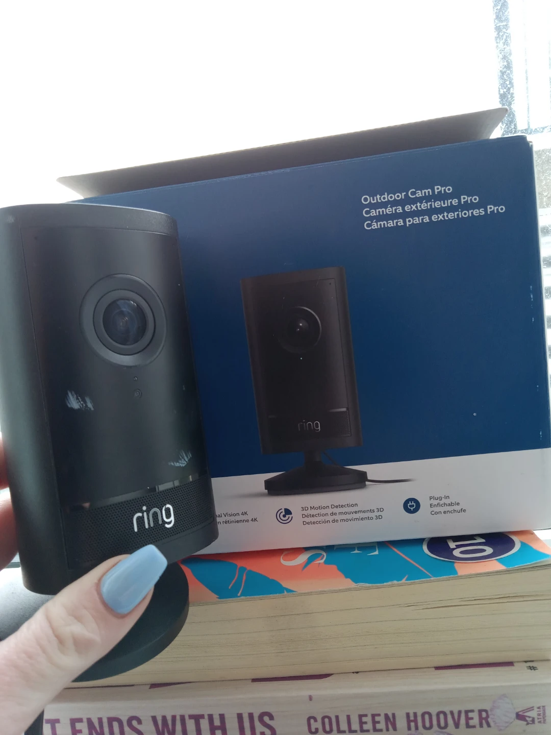 Ring Outdoor Cam Pro. Ring camera plus outdoor mountable camera.