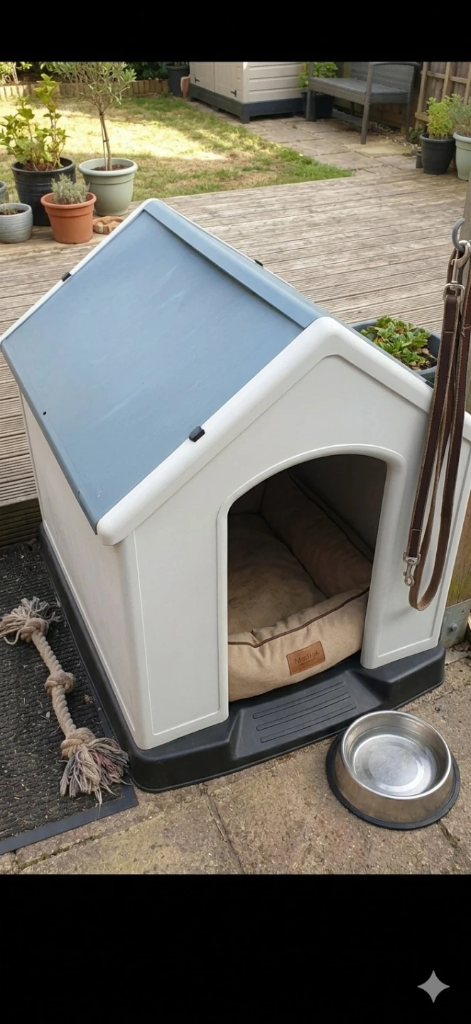 Pet Carrier and Dog House Combo