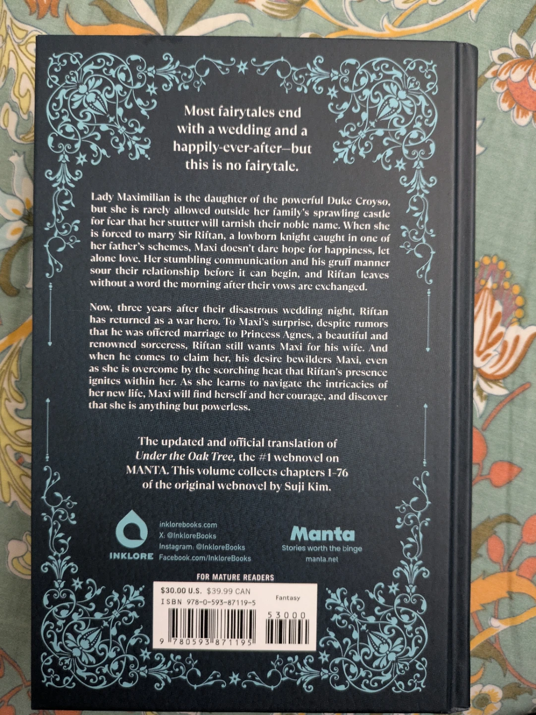 Under the Oak Tree Volume One Novel by Suji Kim - photo 2