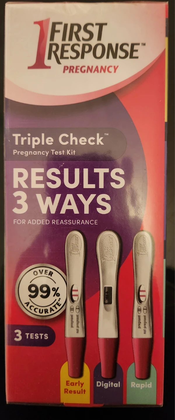 First Response Triple Check Pregnancy Test
