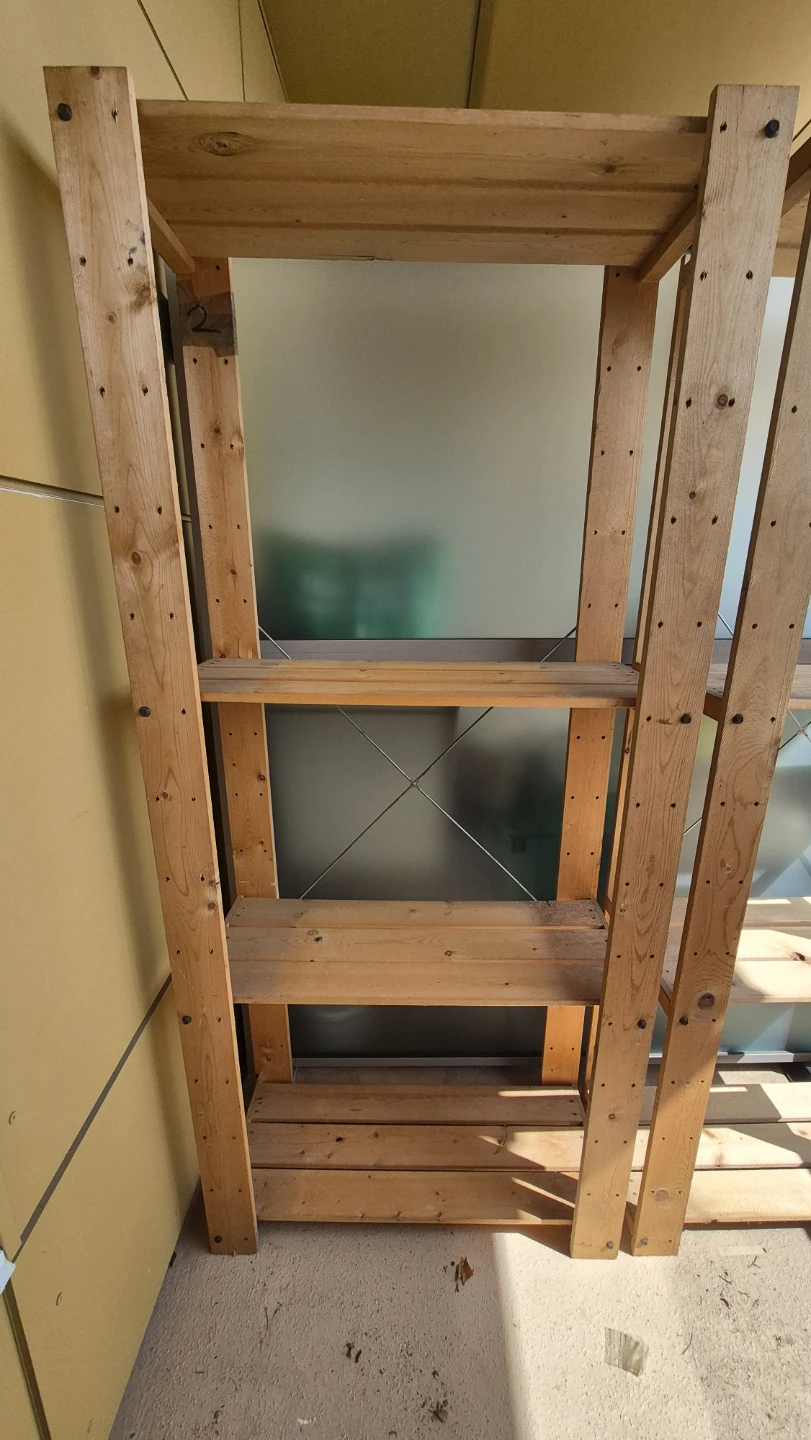 Wood Storage Shelving Units (Set of 2) - photo 3