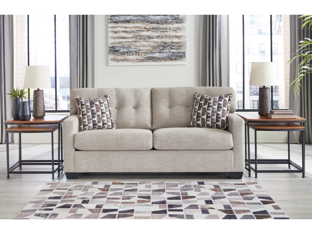 Ashley's Furniture Luxury Couch With Pillows - photo 5