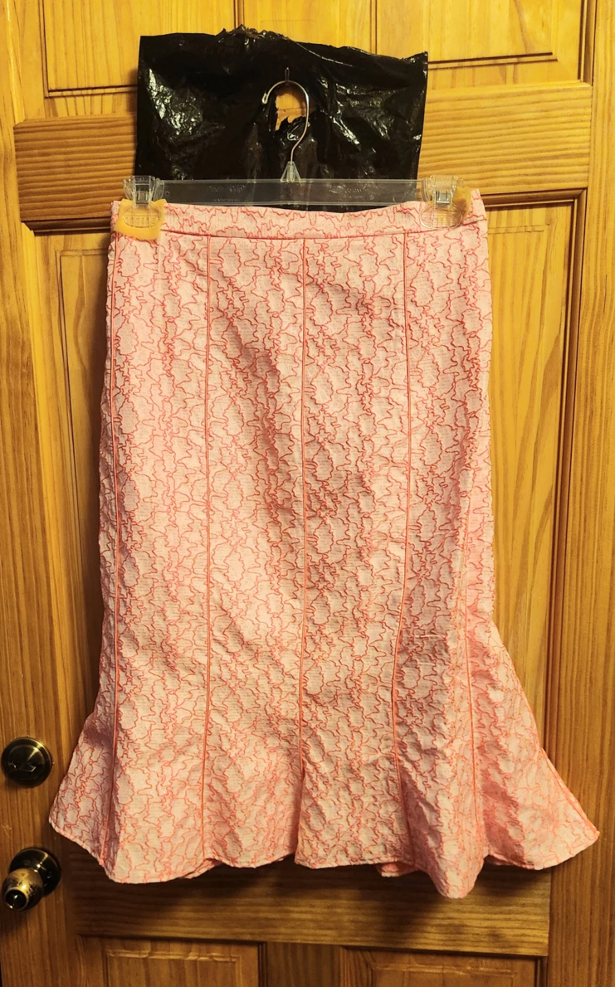 ASHRO Women's Pink Lace Jacket and Skirt Set Size 22W - photo 4