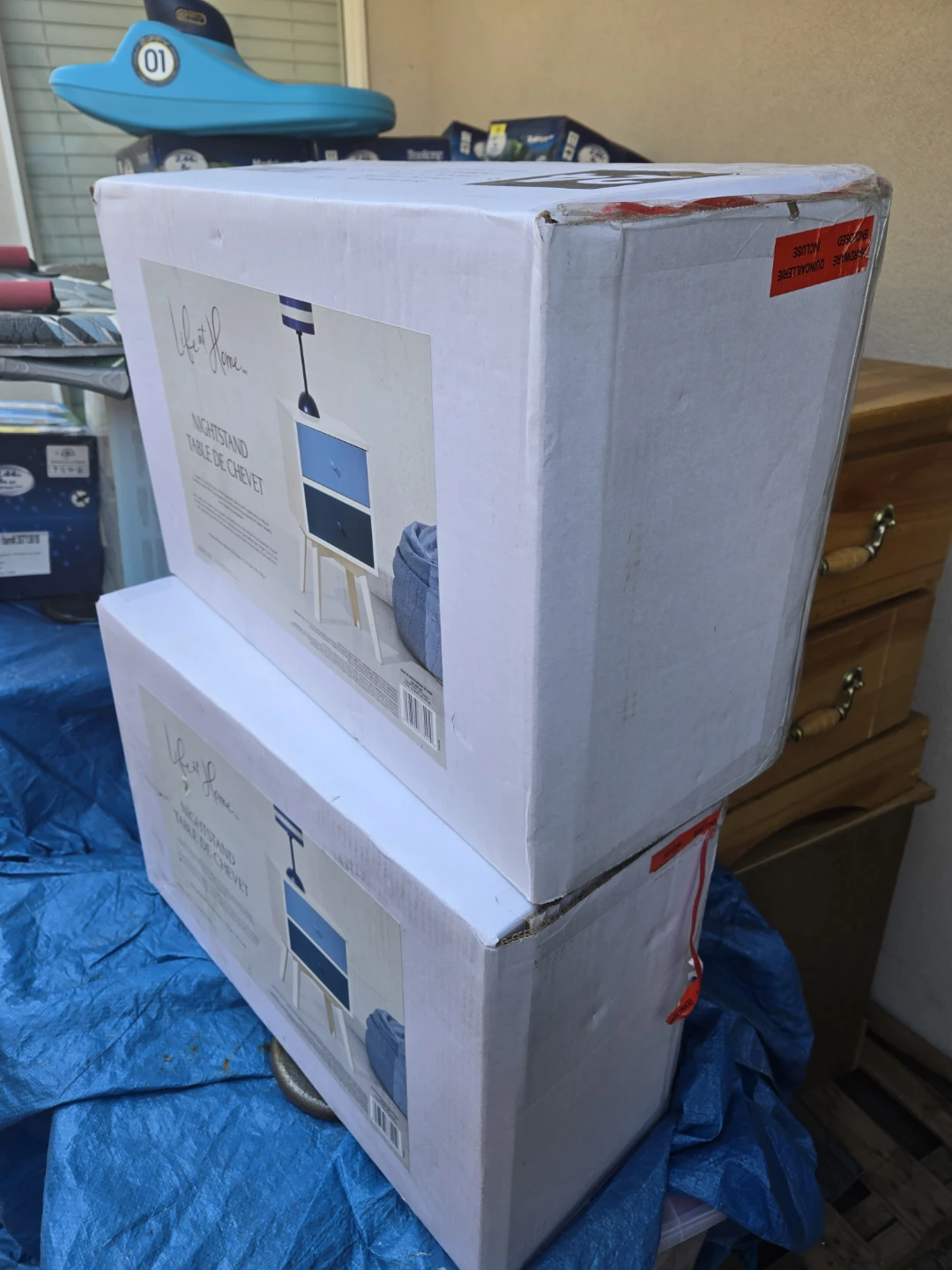 2 brand new in box nightstands - photo 4