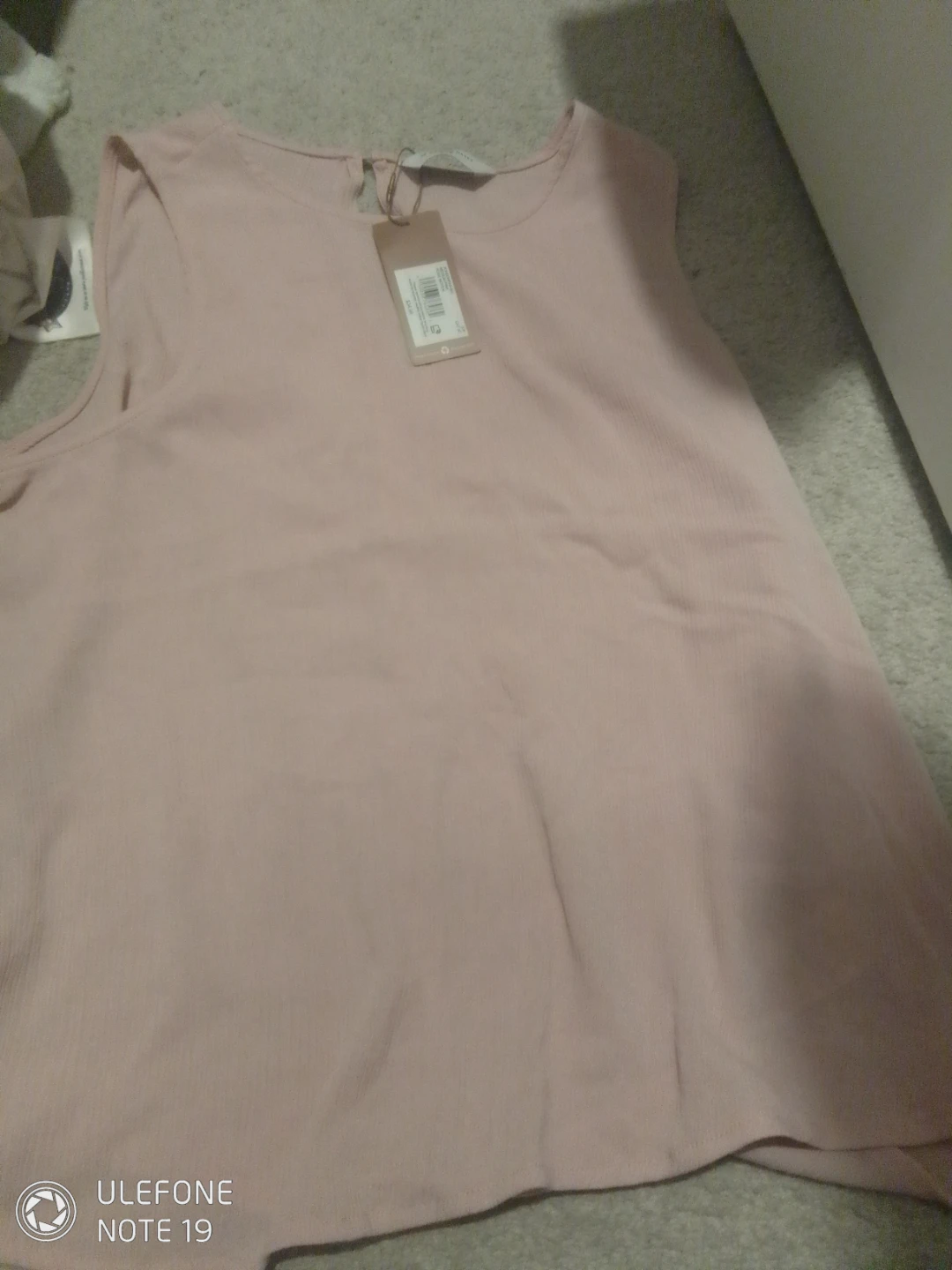 Denver Hayes Pink Sleeveless Top