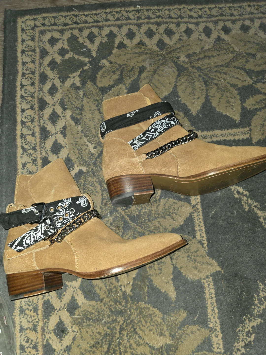 AMIRI Suede Boots Size 11