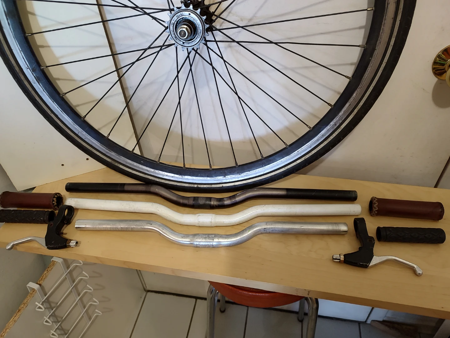 Flip/flop 700C wheel with Michelin tire and free bonus, downtown - photo 3