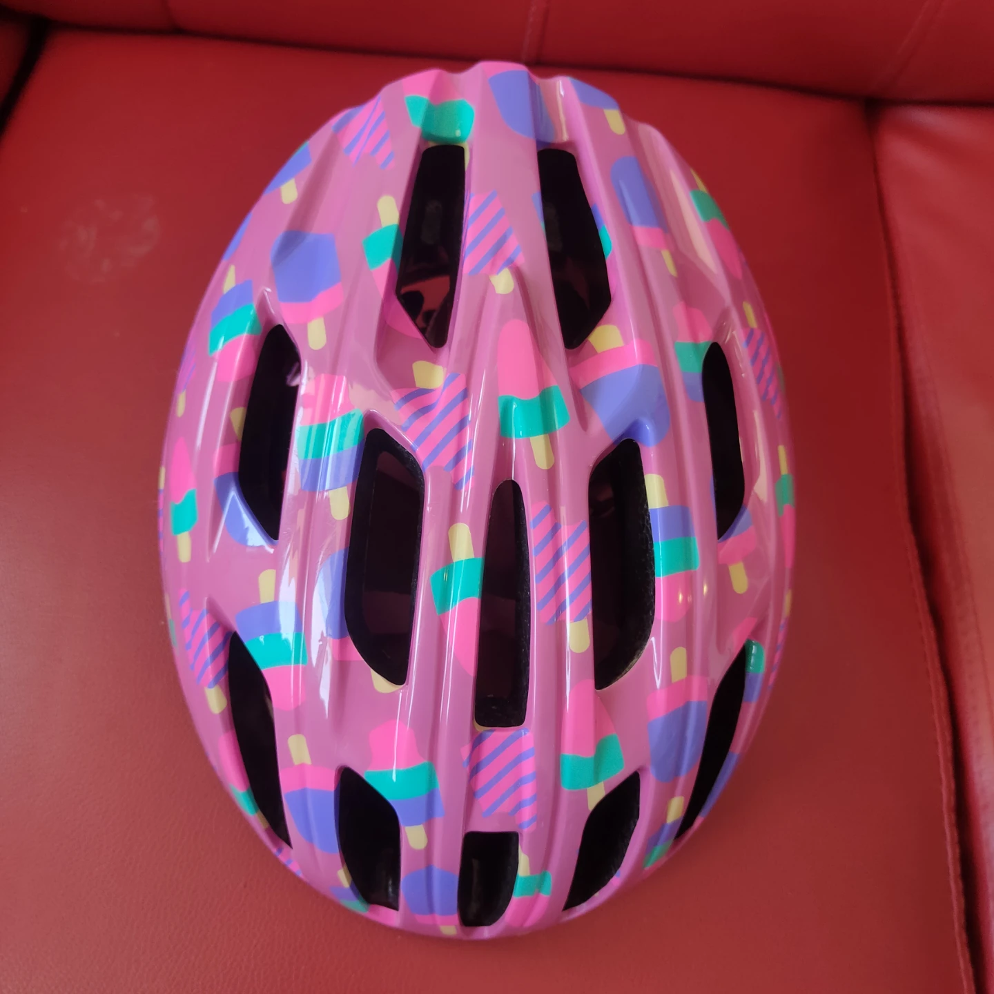 Brand new Supercycle Pink Patterned Bike Helmet